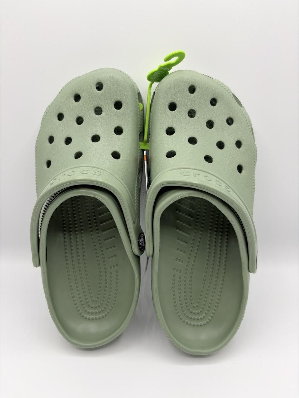 Crocs Men's Classic Clog Authentic Shoe Style 10001 Sz US M 6 W 8 NWT Moss Green